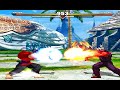 Shin Akuma vs Shina Ryu Epic Battle in MUGEN