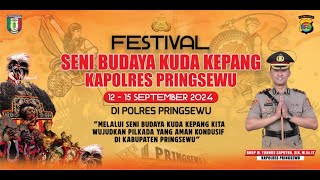 CLOSING CEREMONY - FESTIVAL SENI BUDAYA KUDA KEPANG KAPOLRES PRINGSEWU