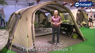 Outwell Corvette 7AC Tent | Innovative Family Camping