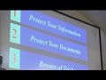 Former FBI agent talks to seniors about fraud and scams