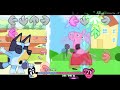 catfight but bluey u0026 peppa pig sing it fnf catfight but bluey and peppa sing it utau cover