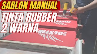 SABLON MANUAL TINTA RUBBER 2 WARNA