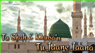 Tu Shah E Khuba'n Tu Jaane Jaana Owais Raza Qadri || Whatsapps Status || IslamicWrite786