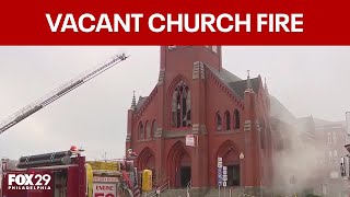 Cause of fire at vacant church in Chester under investigation