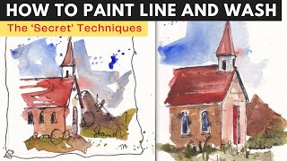 How to Paint Line and Wash - A Really Easy Guide