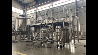 HULK - Testing Video Of 1500L ​2000L 4 Vessel Beer Brewing Equipment