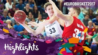 Germany v Denmark - Highlights - FIBA EuroBasket 2017 Qualifiers