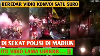 BEREDAR VIDIO KONVOI PSHT MALAM SATU SURO ‼️DISEKAT POLISI DI MADIUN‼️ITU VIDIO SATU TAHUN YG LALU