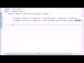 Intermediate Java Tutorial - 8 - Converting Lists to Arrays