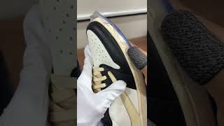 ติดโซลโซ Jordan x Travis Fragment #soleso #ติดโซล #solesoreview #pov #asmr #jordan #fragment #travis