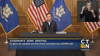 Governor Lamont's November 2, 2020 4PM Coronavirus Update