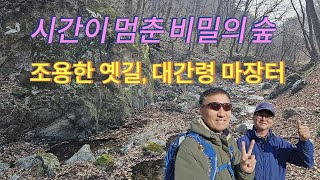 [ 북설악 시간이 멈춘 비밀의 숲, 옛 조선시대 이용한 조용한 옛 길. 인제 대간령(새이령) 마장터 가는 길 23. 11. 9  ] A trekking to Majangter