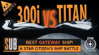 Origin 300i vs Aegis Avenger Titan | A Star Citizen's Ship Battle | Alpha 3.5.1