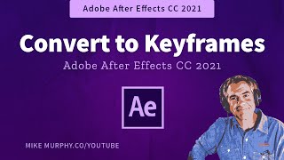 After Effects: How to Convert Expressions to Keyframes