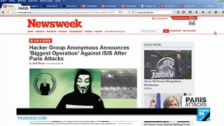 Paris Attacks: Anonymous hackers declare all-out war on Islamic state organization