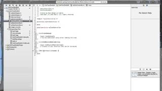 Xcode #9 H files, M files, iBactions, Scope and more