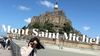 【フランスvlog】パリ発モン・サン・ミシェル1日バスツアーに参加しました！Mont Saint-Michel 1day Bus Tour from Paris.