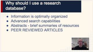 Research Database Tutorial, Part 1: What, Why, and How