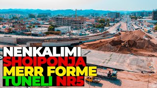 NENKALIMI SHQIPONJA, MERR FORME TUNELI NR.5 | 4K DRONE VIDEO, TIRANA 2021