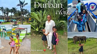 Flying with kids for the first time ✈️❤️to Durban 🥹// uShaka marine🐋🏝️🦈 // Lion park🦁 \u0026more #vlog