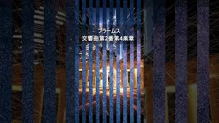 ブラームス：交響曲第2番第4楽章　#Shorts