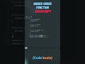 higher order function js for beginners #javascript #higher #order #function #shorts