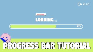 [iOS only] How To Make Animated Progress Bar / 프로그레스바 만들기 #VLLOtips