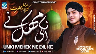 Muhammad Hassan Raza Qadri || Unki Mehak Ne Dil Kay || Galaxy Studio || New Naat 2023