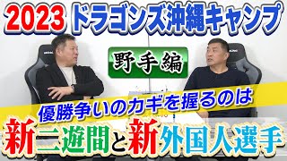 今回のテーマは「2023 ドラキャンプ　野手編」