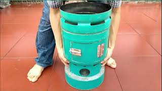 Creative Ideas From Cement And Old Gas Cylinders | Out Door Homemade DIY