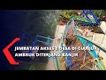 Jembatan Penghubung 2 Desa di Cianjur Ambruk