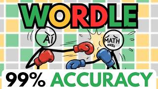 can A.I. beat MATH at wordle?