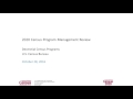 10/28/16 : 2020 Census Quarterly Program Management Review (PMR)