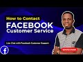 How to Contact Facebook Customer Service in 2022 - Facebook Live Chat Support