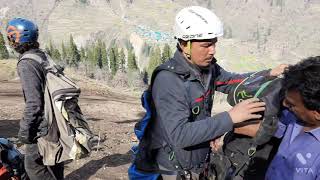 How to ready for paragliding