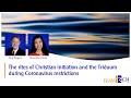 The RCIA rites of Christian initiation and the Triduum during Coronavirus restrictions