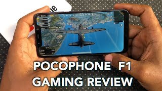 Xiaomi Pocophone F1 Gaming Performance Review - PUBG, Asphalt 9, Benchmarks \u0026 Screen Bleeding