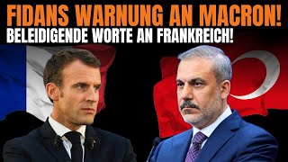 🚨VOR 3 MINUTEN!! Hakan Fidans BRUTALE Worte an Macron ZERSTÖREN Europa!