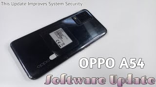 Oppo A54 Software Update, System Update #shortvideo #shorts