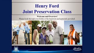Joint Preservation Class | Tips for Knee and Hip Pain