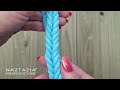 how to crochet cords with 2 hooks diy tutorial