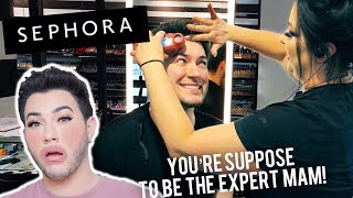 SEPHORA EMPLOYEE PICKS MY FULL FACE OF MAKEUP... SHE DID ME DIRTY!