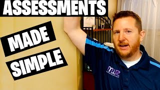 Assessment for massage therapists.