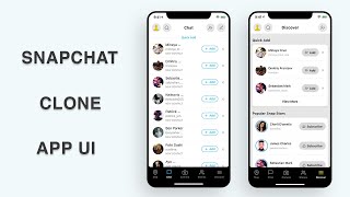 Flutter UI - Snapchat Clone - Part V - Speed Code