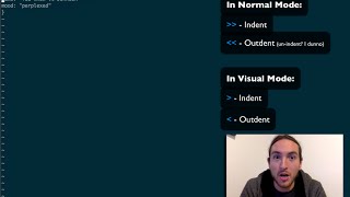 Badass Vim Tutorials - Indenting