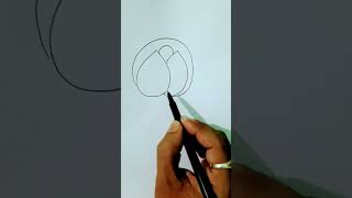 Quick simple and easy drawing with U l U drawing for beginnee #shortsfeed #shorts #viral