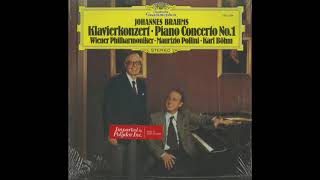 Silent Tone Record/勃拉姆斯：鋼琴協奏曲第1 Op.15/毛里齐奥波利尼(鋼琴)卡尔伯姆(指揮)維也納愛樂樂團 古典音乐 黑胶唱片