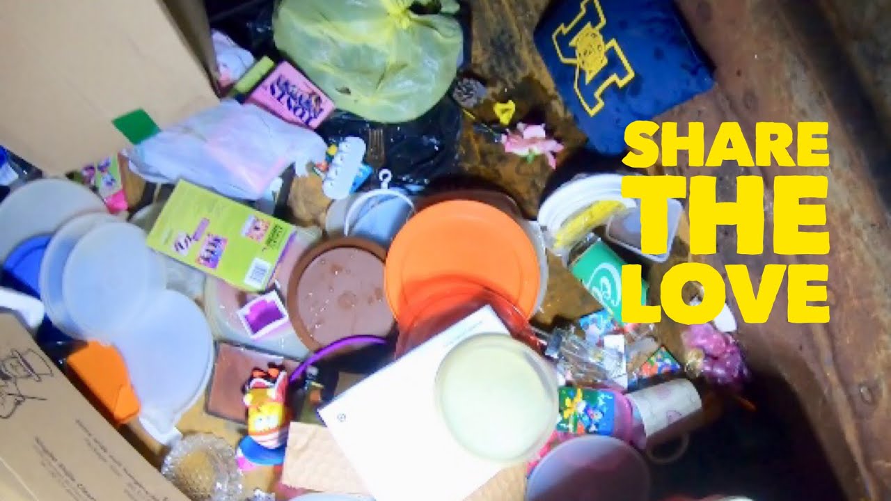 Dumpster Diving Paying It Forward Sharing Is Caring Youtube