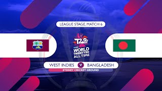 West Indies vs Bangladesh - T20 World Cup 2020 All Time - SCG - Match #6 - Cricket 19 [4K]