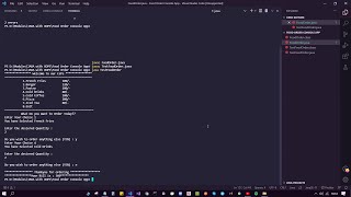 Food Ordering Menu Driven console application using java